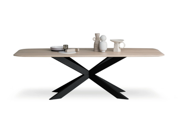 COPENHAGEN - Rectangular oak table top by Devina Nais - view 2